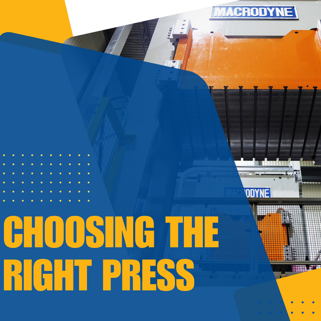 A Hydraulic Press by Macrodyne Technologies.