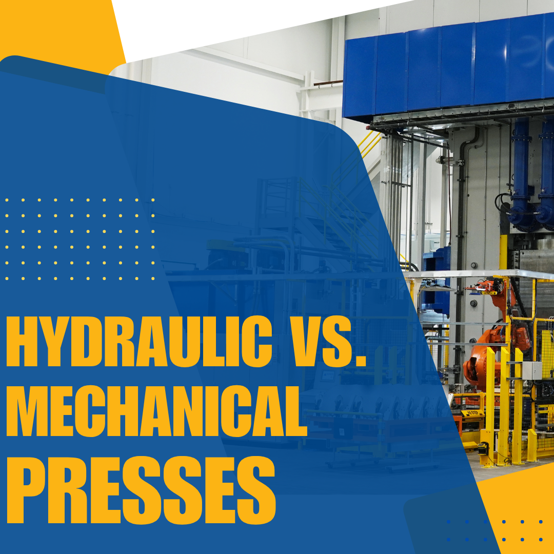Hydraulic press by Macrodyne Technologies.
