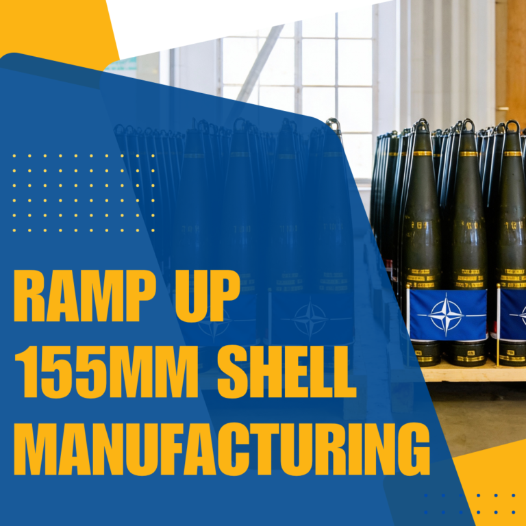 155 mm Shell Defense Manufacturing | Macrodyne Technologies