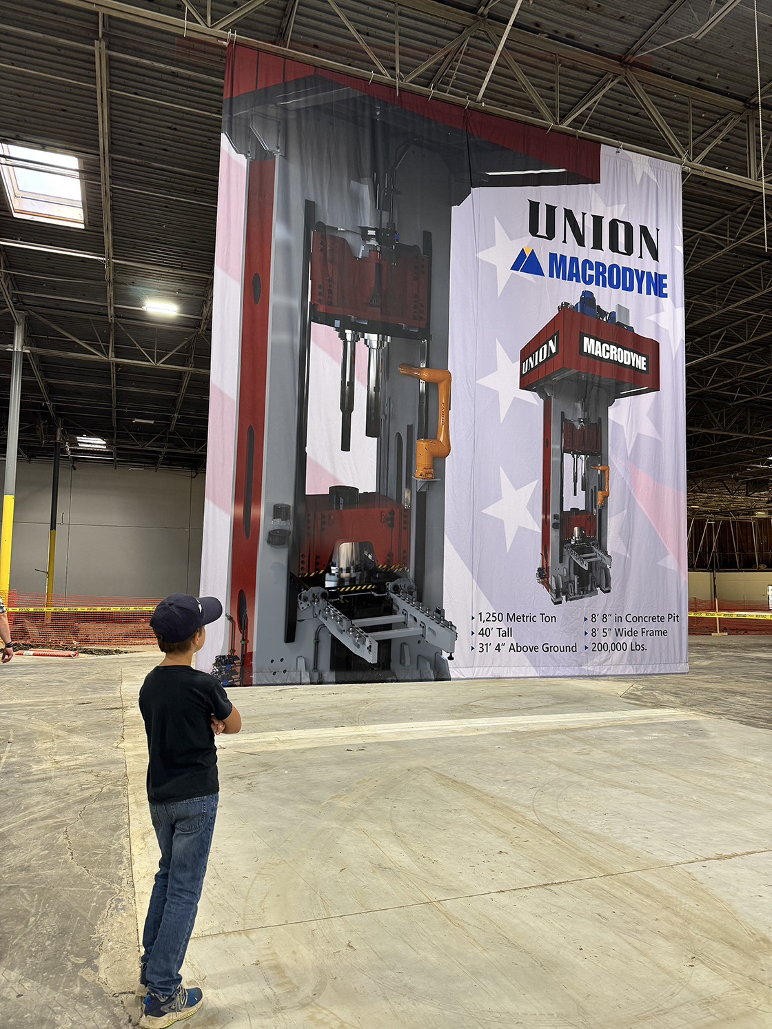Macrodyne & UNION Launch 155mm Shell Factory