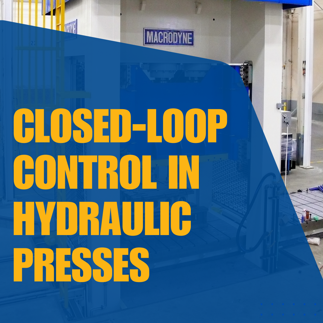 Hydraulic press by Macrodyne